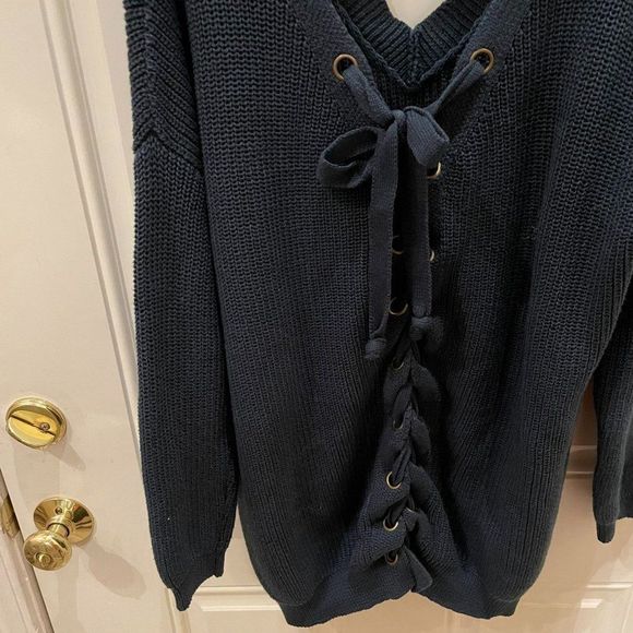 Miracle Women's Dark Green Long Sleeve Oversized Sweater Top Size M/L NWOT - Picture 10 of 12